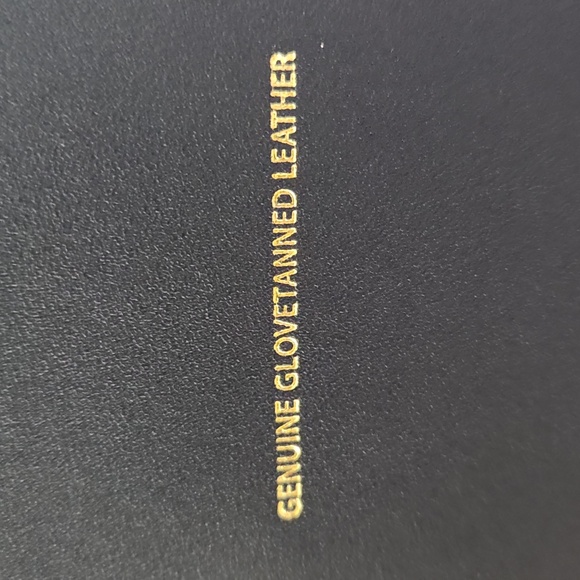 NWT IOB Coach Cadet Blue Glove Tanned Leather Men's Overnight Shave Kit 🖤🪒💙 - Picture 8 of 16